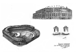 Yankee Stadium Illustration by the Graphic Edge