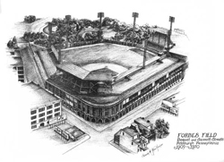 Forbes Field Illustration by the Graphic Edge